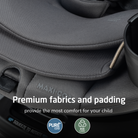 Andi 360 Rotating All-in-One Convertible Car Seat - premium fabrics and padding provide the most comfort for your child