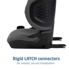 Tanza Belt-Positioning Booster Car Seat - rigid LATCH connectors for simple, secure installation