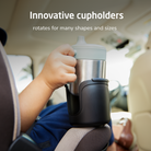 Andi 360 Rotating All-in-One Convertible Car Seat - innovative cupholders - rotates for many shapes and sizes