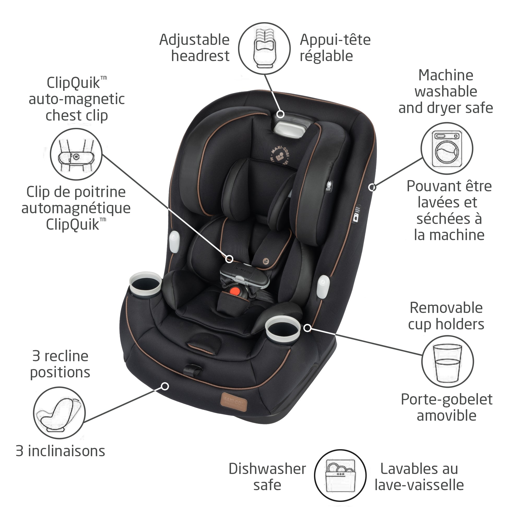 what age does maxi cosi car seat go up to Maxi-Cosi Pria All-in-One Convertible Car Seat