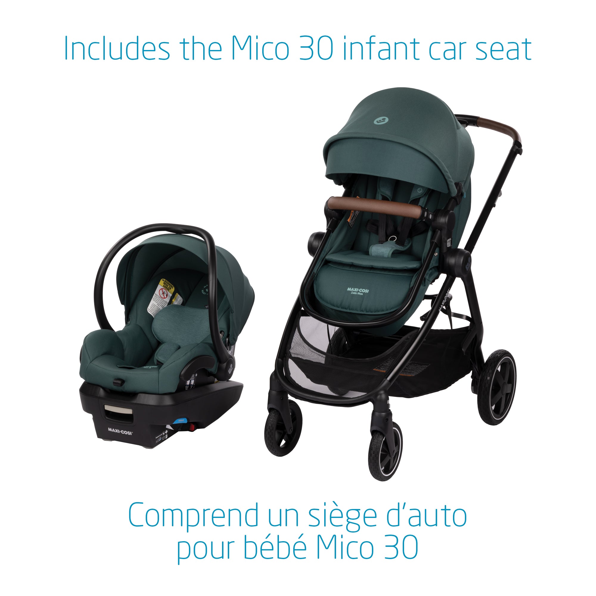 Infant car seat and stroller set best sale