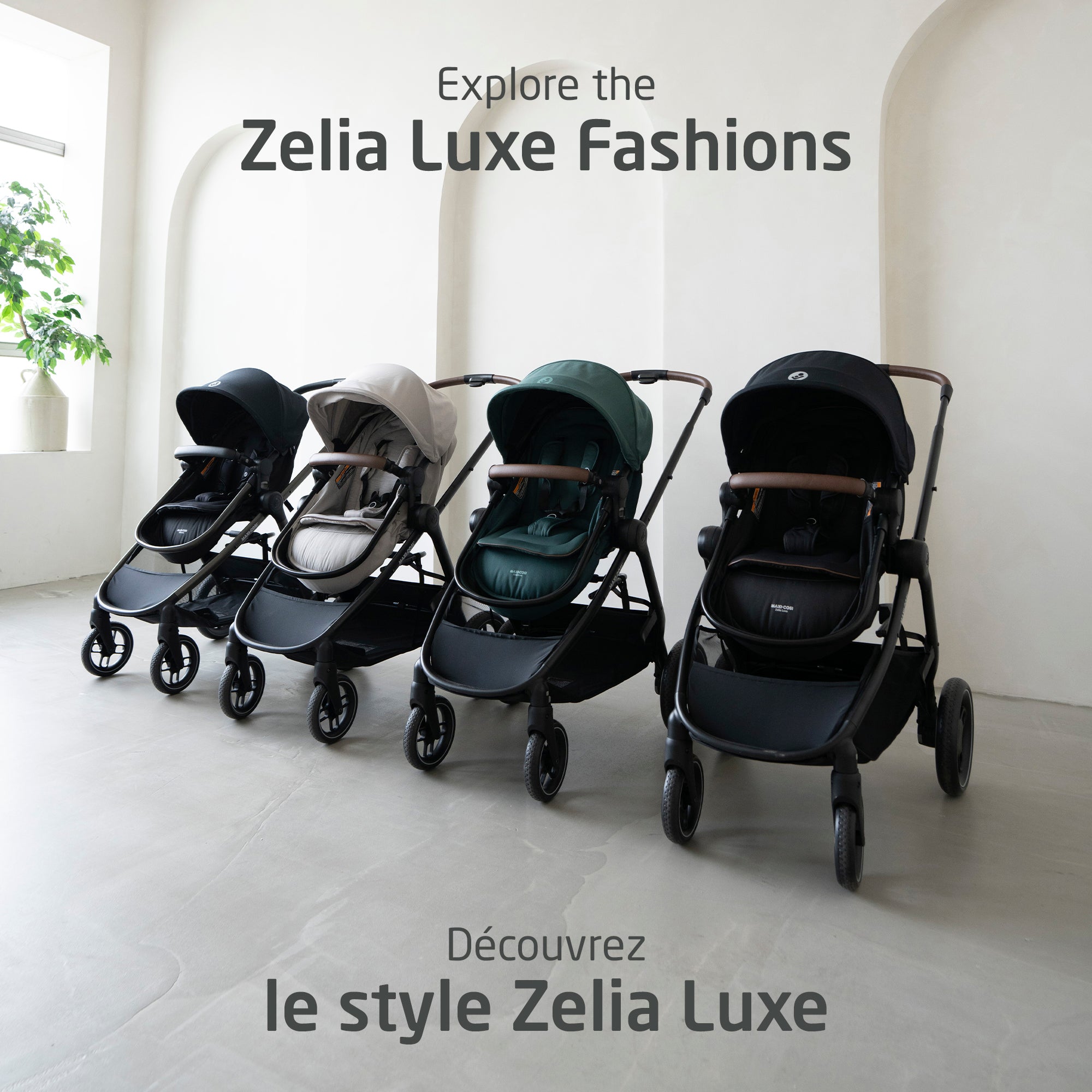 Next Generation Zelia Luxe 5-in-1 Modular Travel System