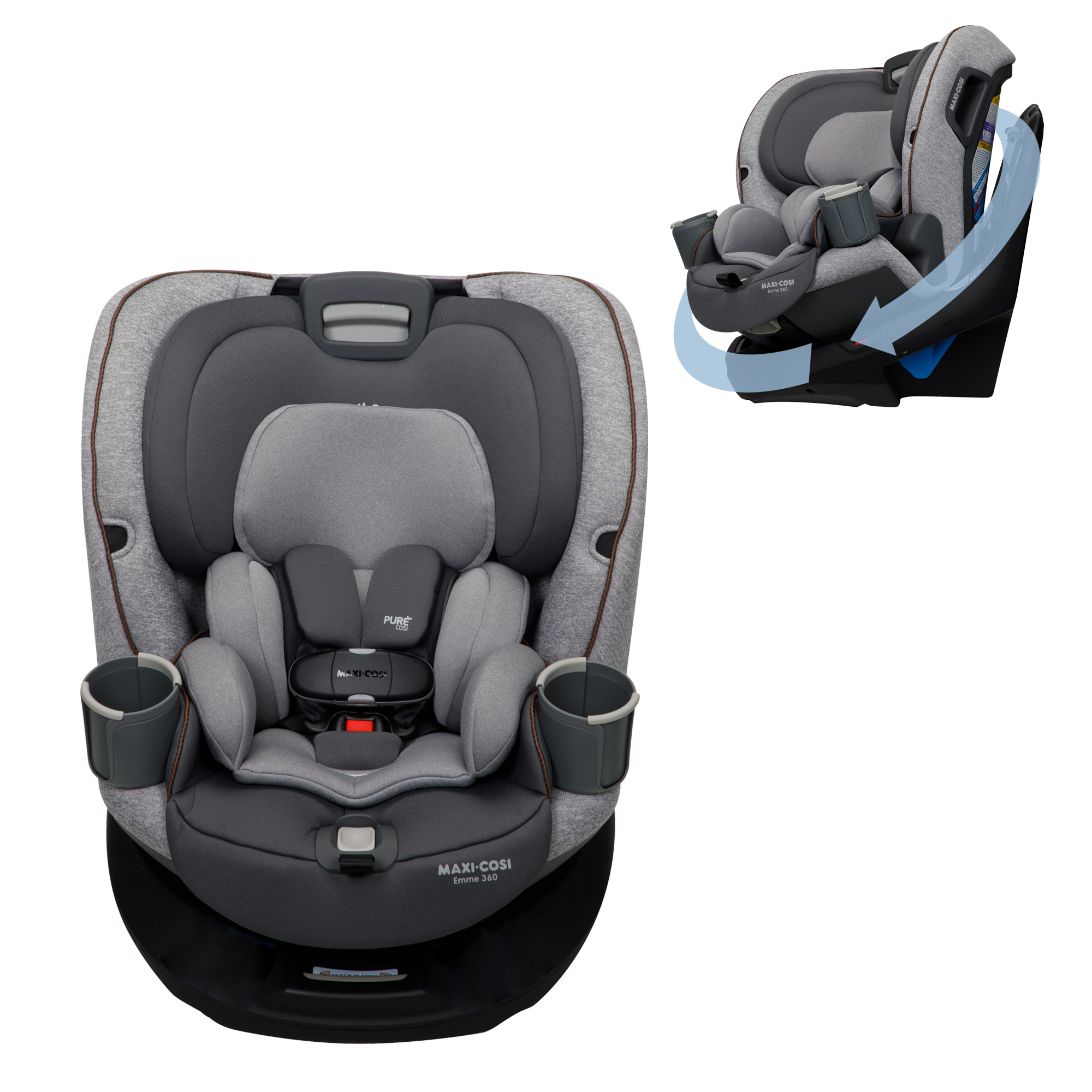 Convertible car seat with handle best sale