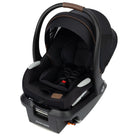 Maxi-Cosi Mico Luxe+ infant car seat in a premium finish, showing a sleek and ergonomic design for newborns and infants.
