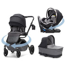 Tana 360° Rotating Travel System with Peri™ & Carriage Accessory in Onyx Heritage