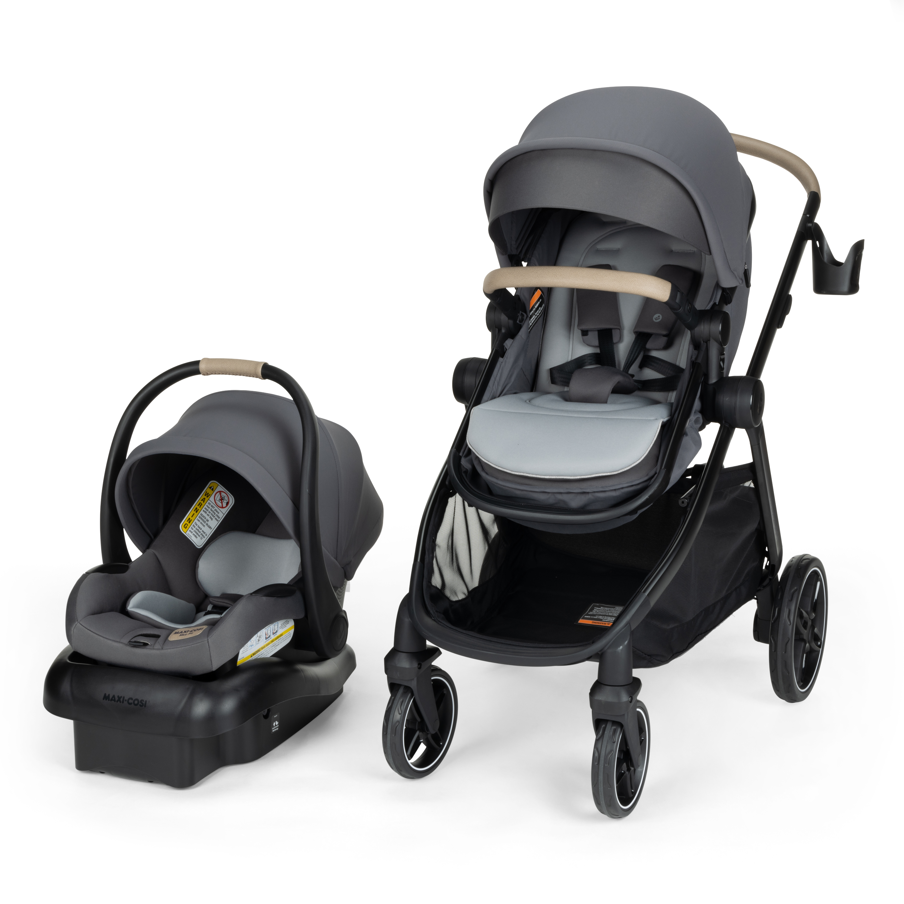 Maxi-Cosi Zelia Pro 5-in-1 Modular Travel System Sea Salt