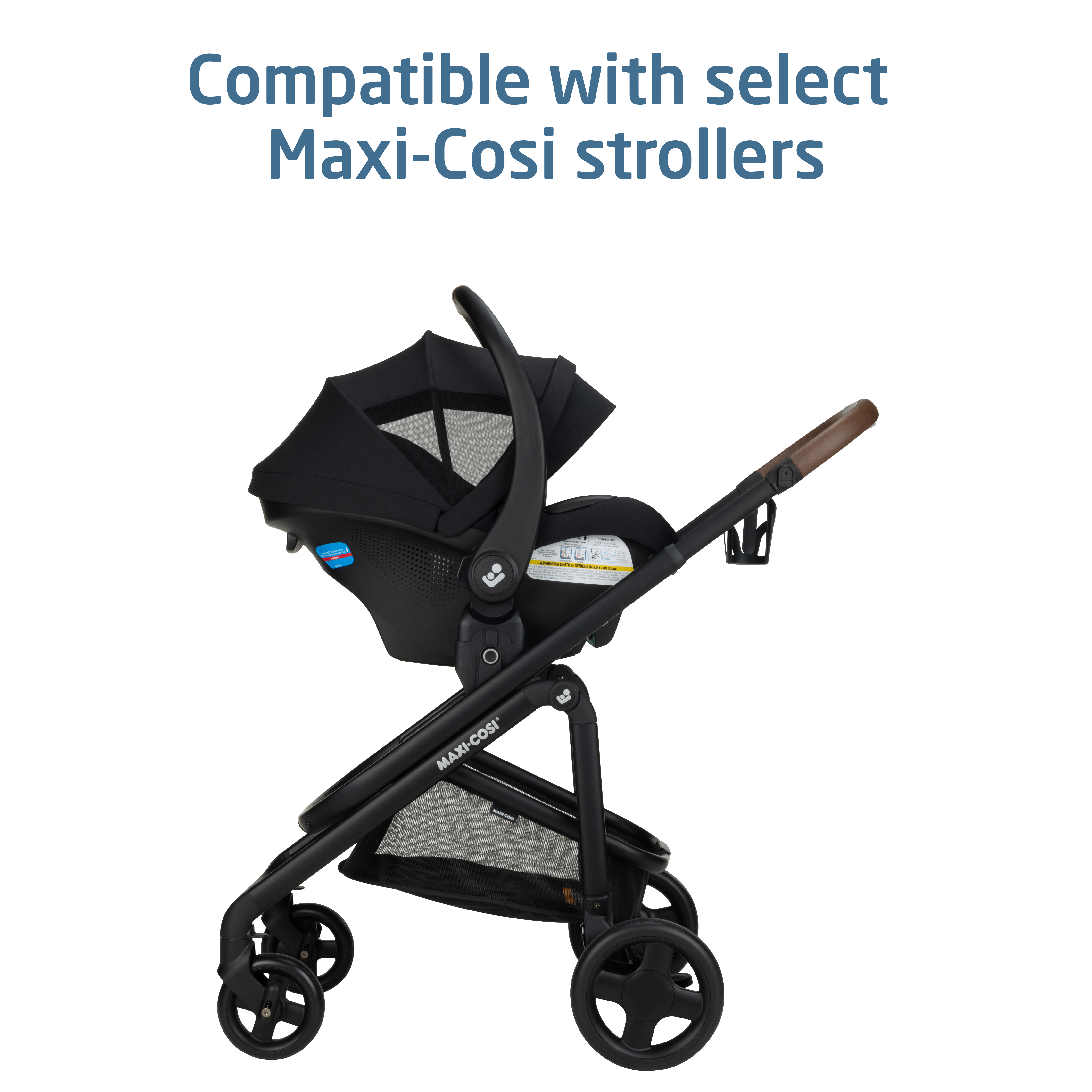 Oxford Cabin Travel System with Mico Pro+ Infant Car Seat in Sea Shadow Truffle / Sea Shadow