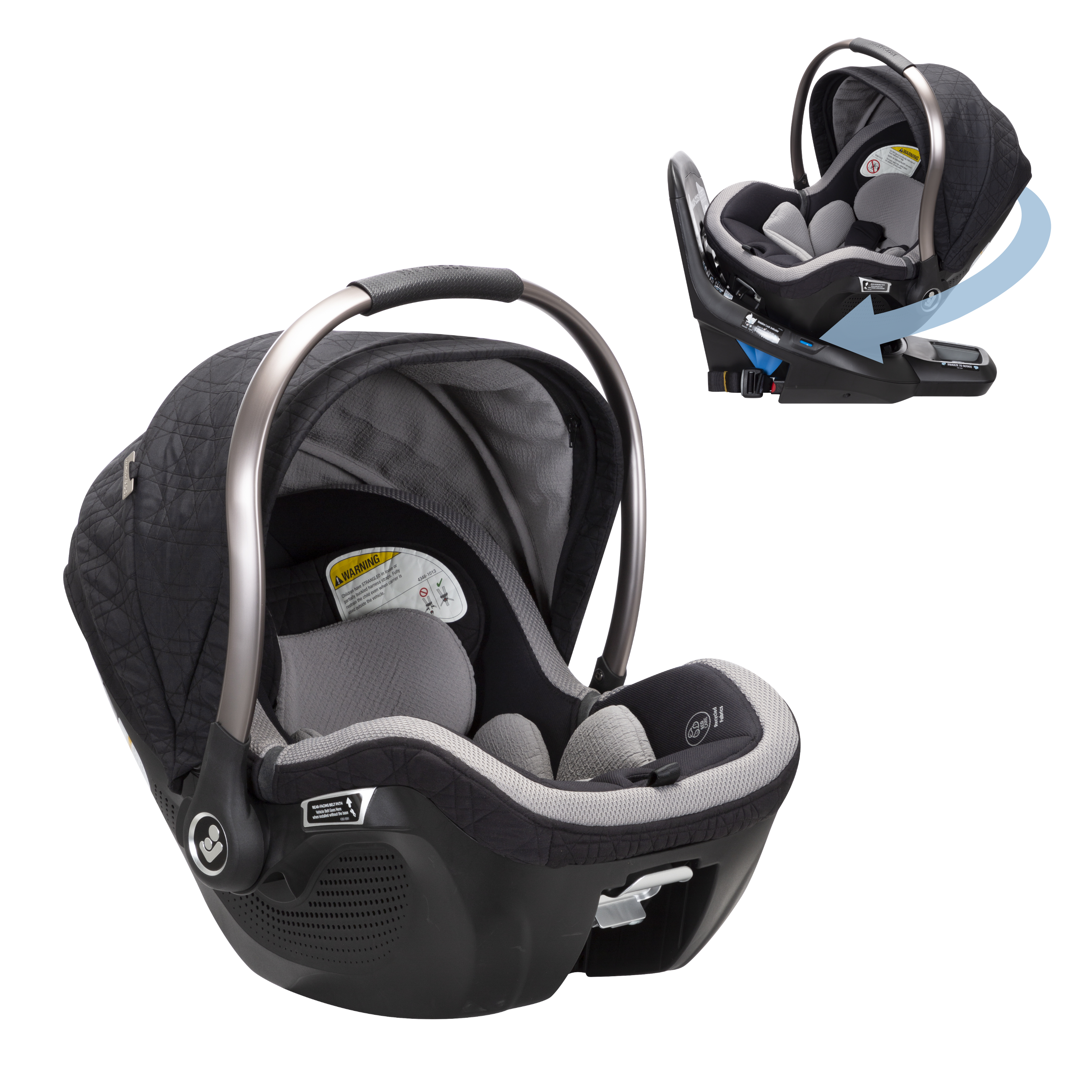 maxi cosi peri base Maxi-Cosi Kindred Peri 180° Rotating Infant Car Seat Natural Heritage