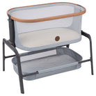 Iora Bedside Bassinet - Essential Grey