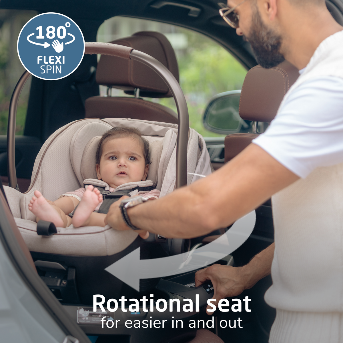 Car Rocker 180 Maxi-Cosi Peri™ 180° Rotating Infant Car Seat