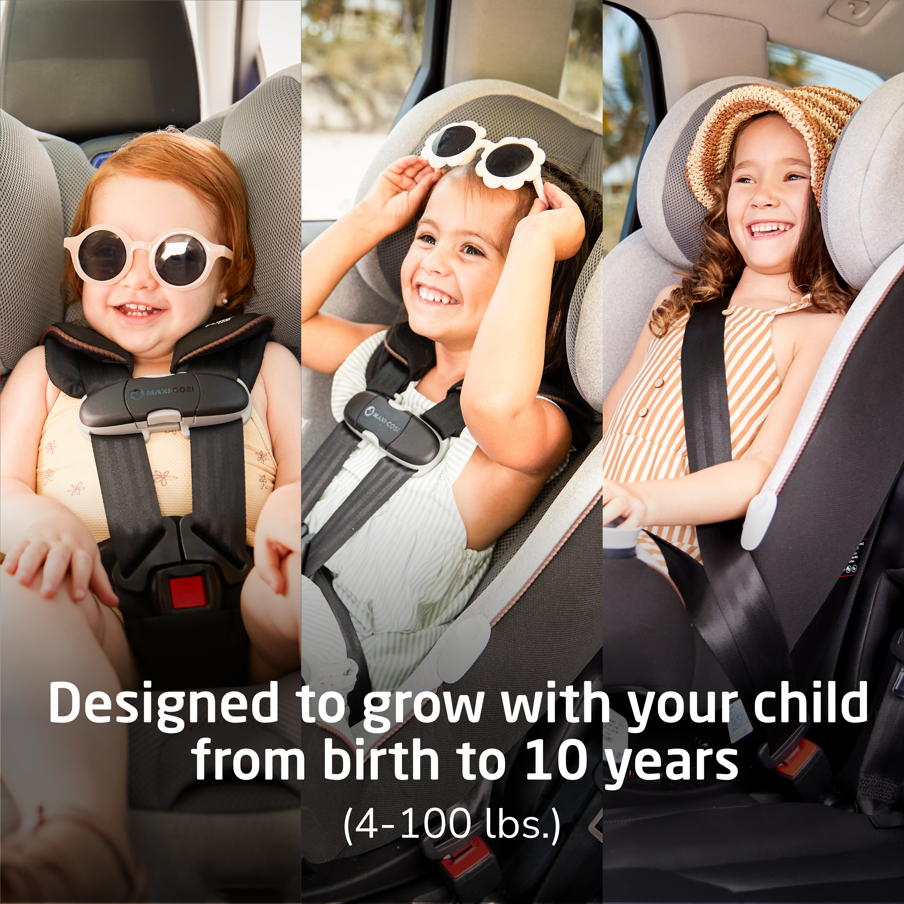 Pria™ Chill All-in-One Convertible Car Seat - designed to grow with your child from birth to 10 years (4-100 lbs.)