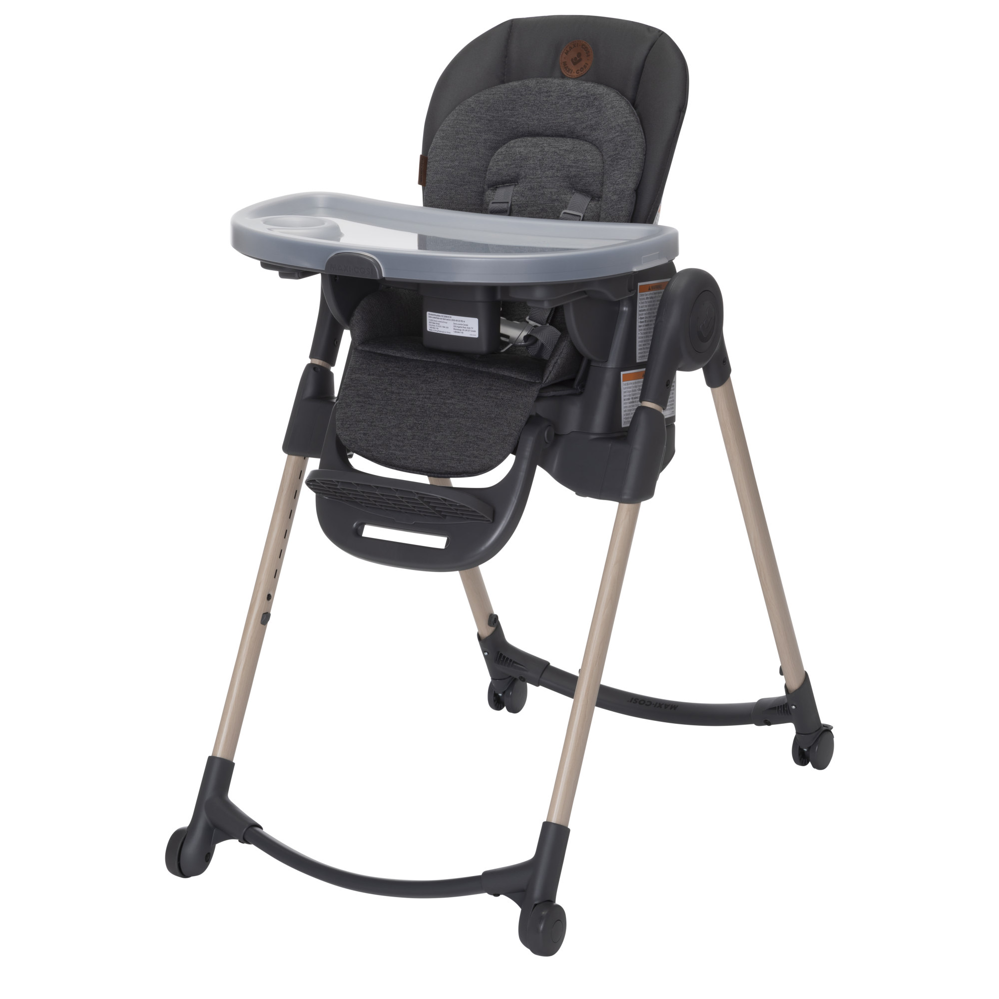 Minla 6-In-1 High Chair - Classic Graphite - EcoCare