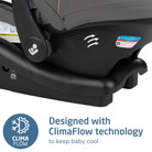 Mico® Pro Infant Car Seat - designed with ClimaFlow technology to keep baby cool