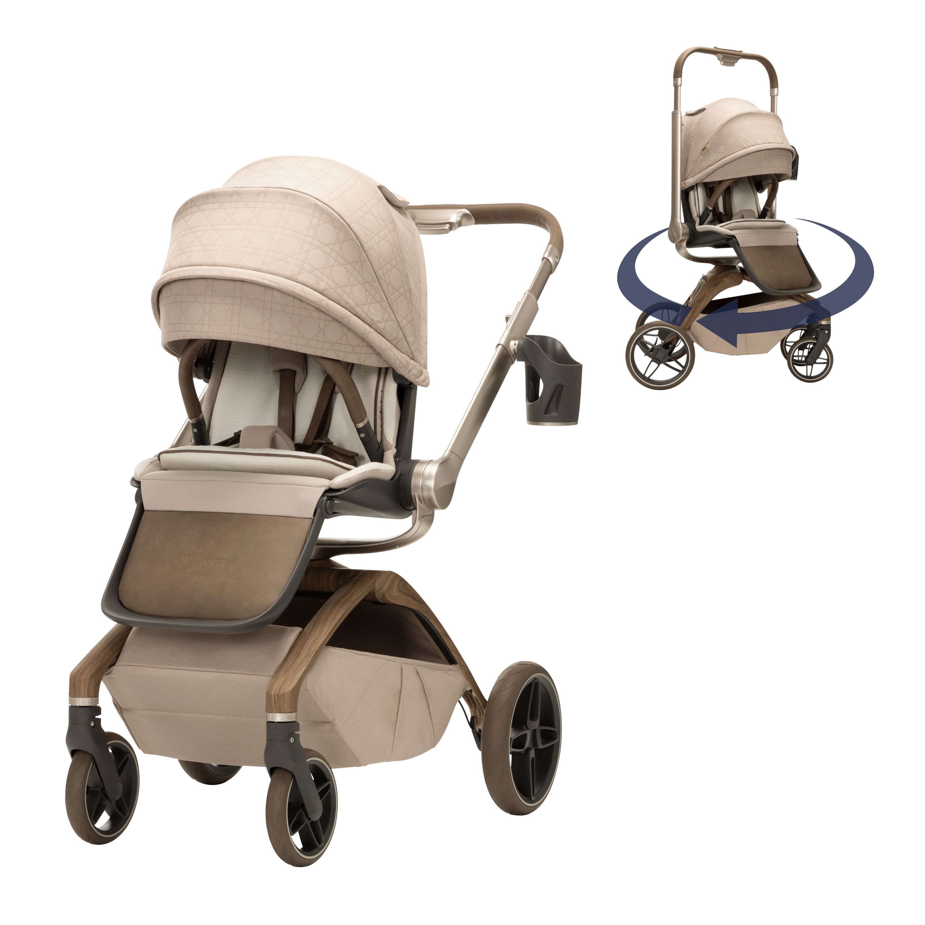 Tana 360 Rotating Modular Stroller