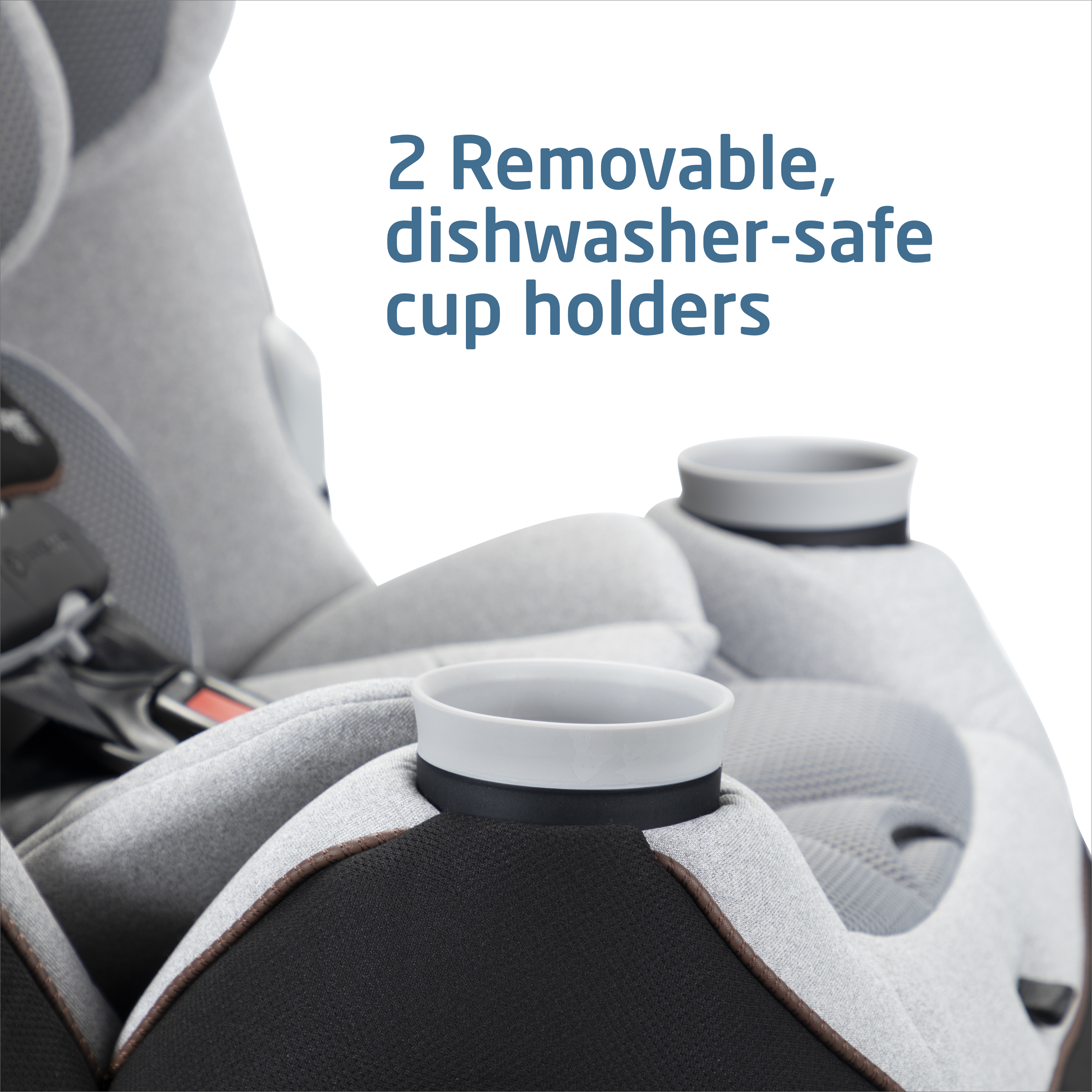 Pria™ Chill All-in-One Convertible Car Seat - 2 removable dishwasher-safe cup holders