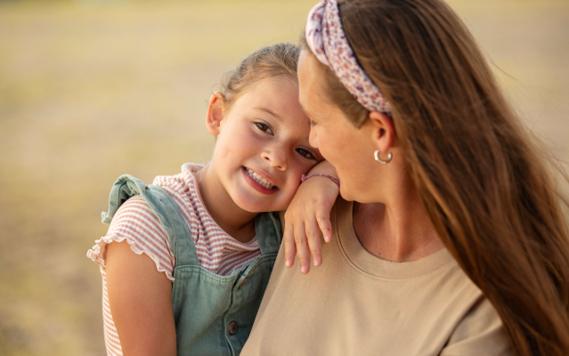 mother and daughter