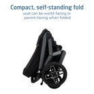 Fame™ Modular Stroller - compact, self-standing fold seat can be world-facing or parent-facing when folded