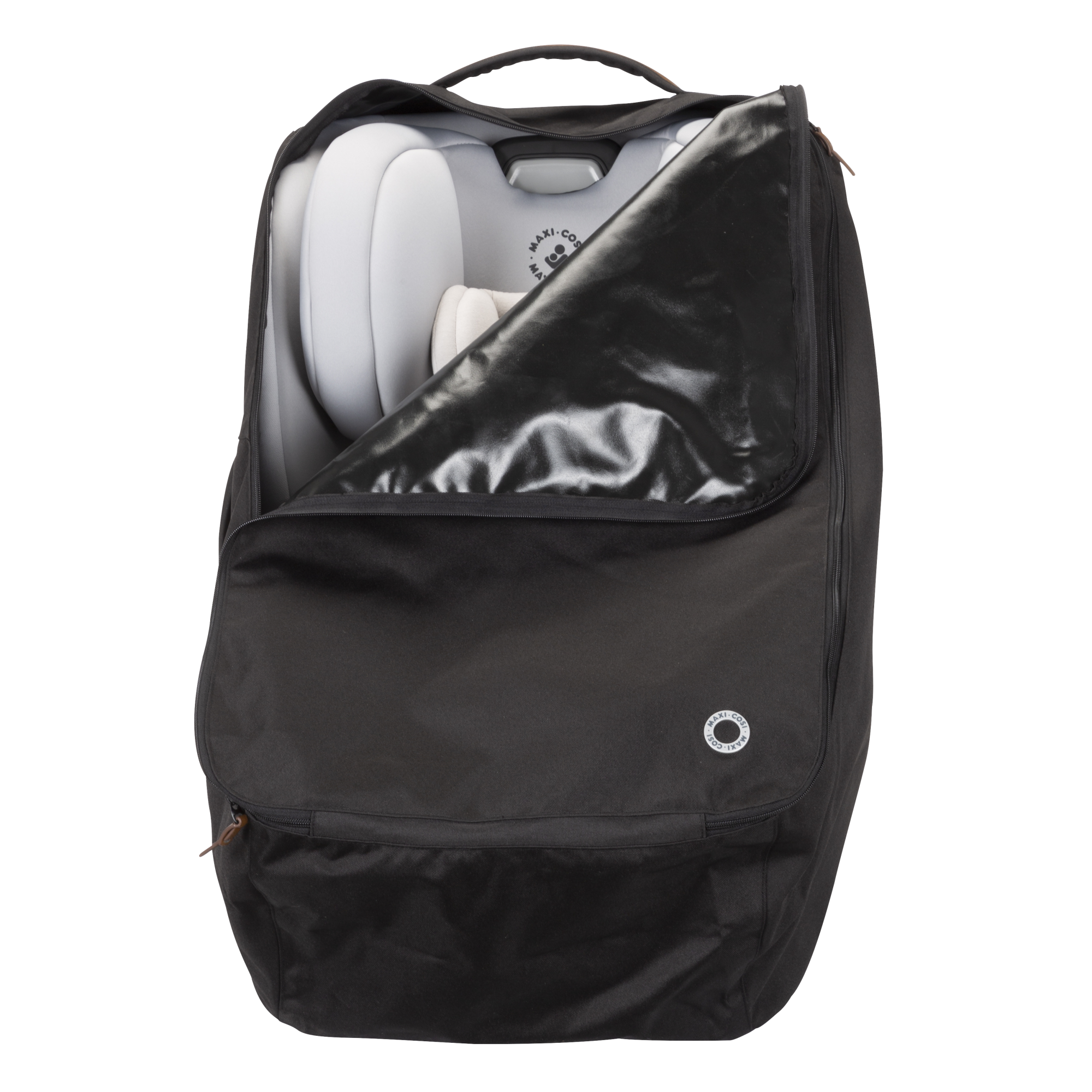 Wheeled Car Seat Travel Pack - Black