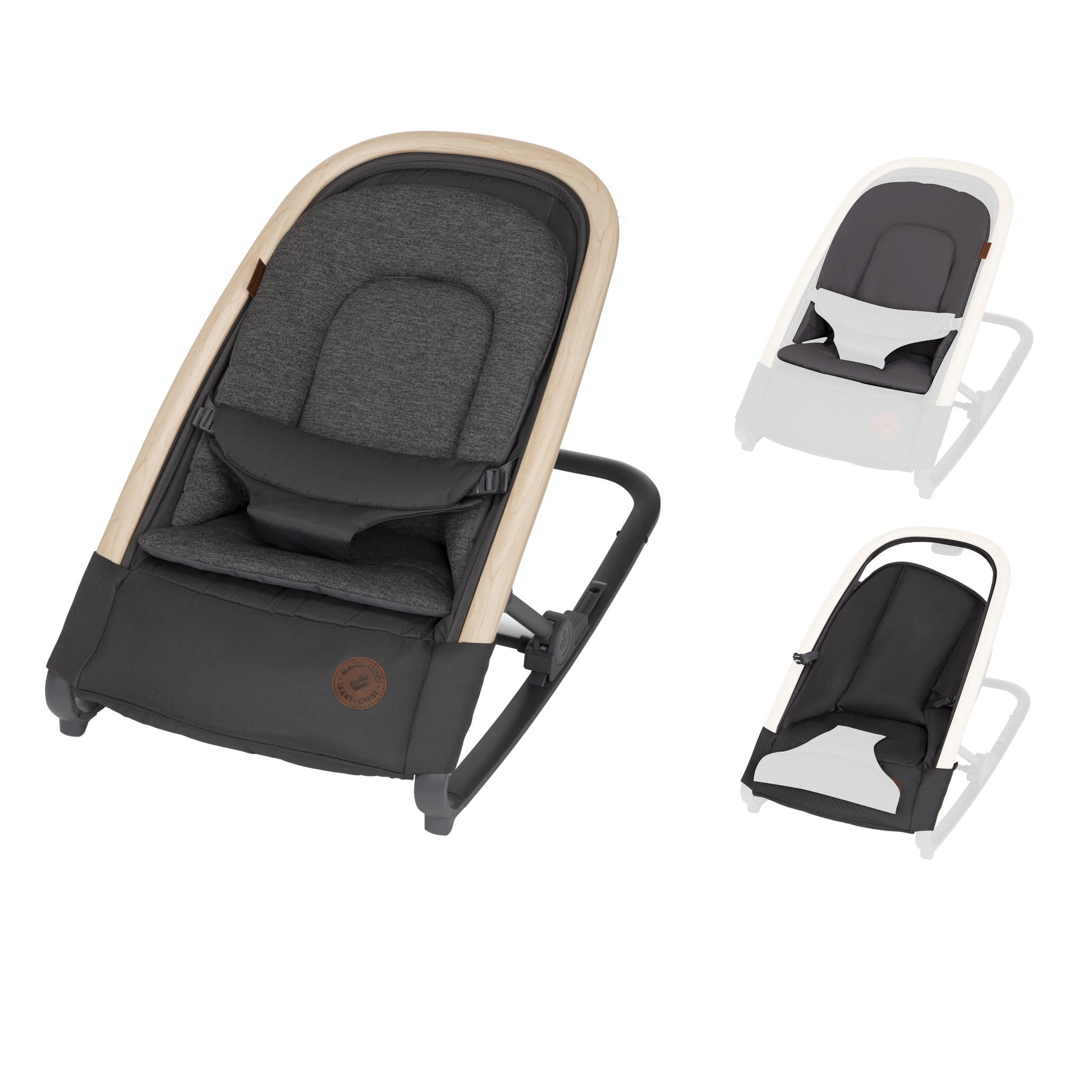 maxi cosi rocker accessories Kori 2-In-1 Rocker with Bonus Seat Pad and Liner in Classic Graphite