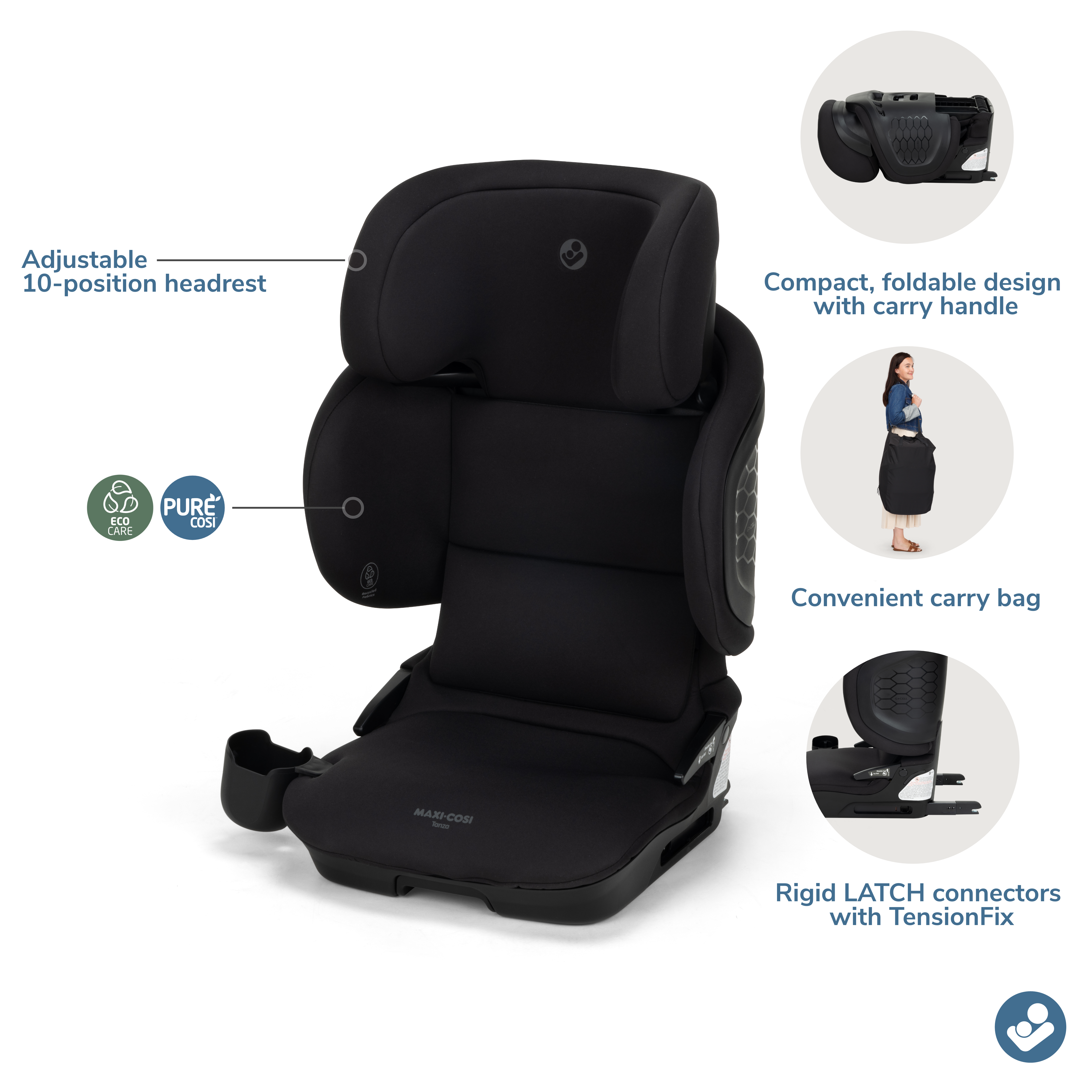 Maxi-Cosi Tanza Belt-Positioning Booster Car Seat