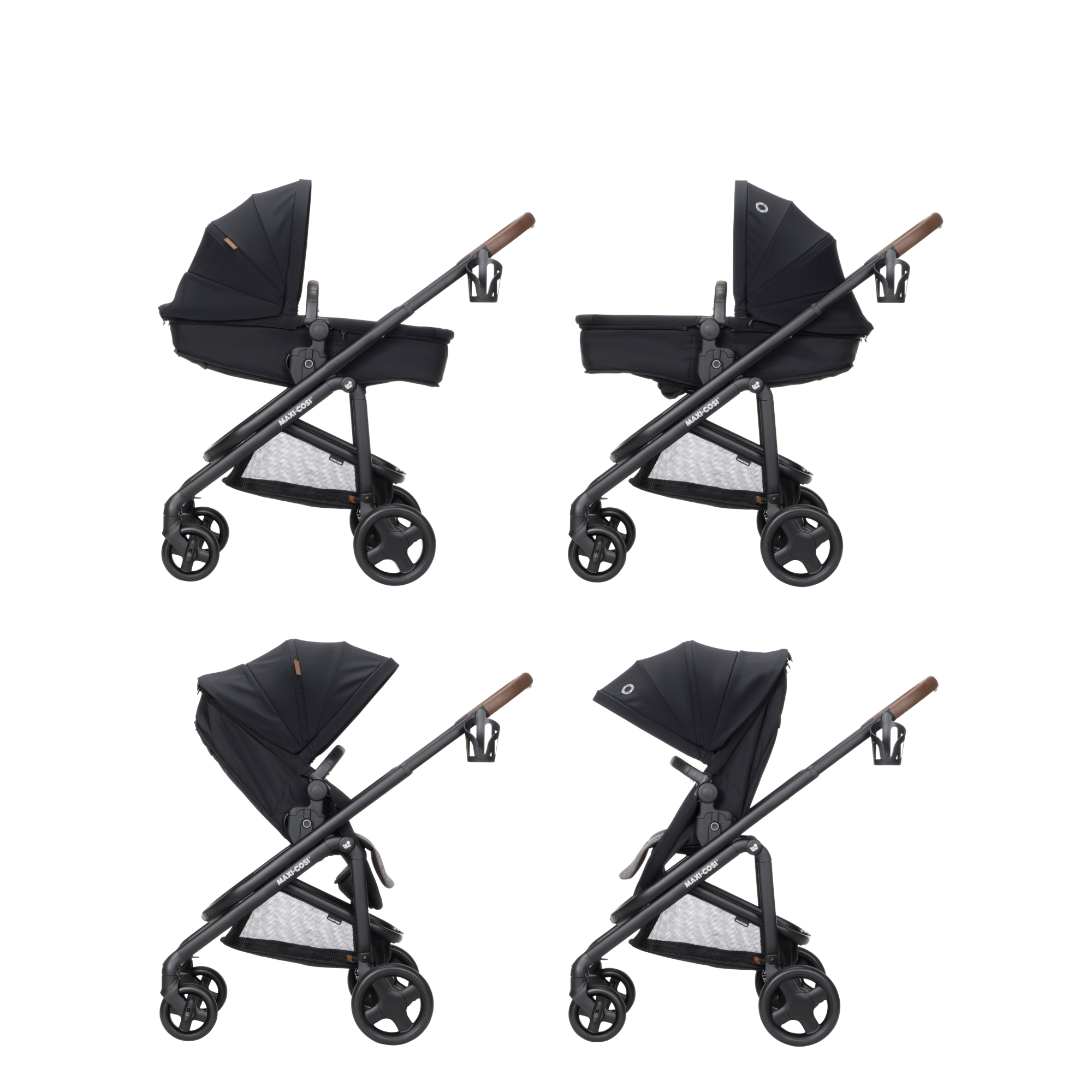 Tayla™ Max Modular Stroller - Onyx Wonder - modes of use