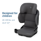 Tanza Belt-Positioning Booster Car Seat - designed for children 40-100 lbs. and 43.4"-57"