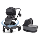 Tana 360° Rotating Modular Stroller with Carriage Accessory in Onyx Heritage