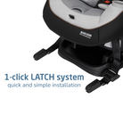 Pria™ Chill All-in-One Convertible Car Seat - 1-click LATCH system quick and simple installation