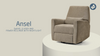 Ansel Swivel Glider and Power Recliner with Nightlight Features Video
