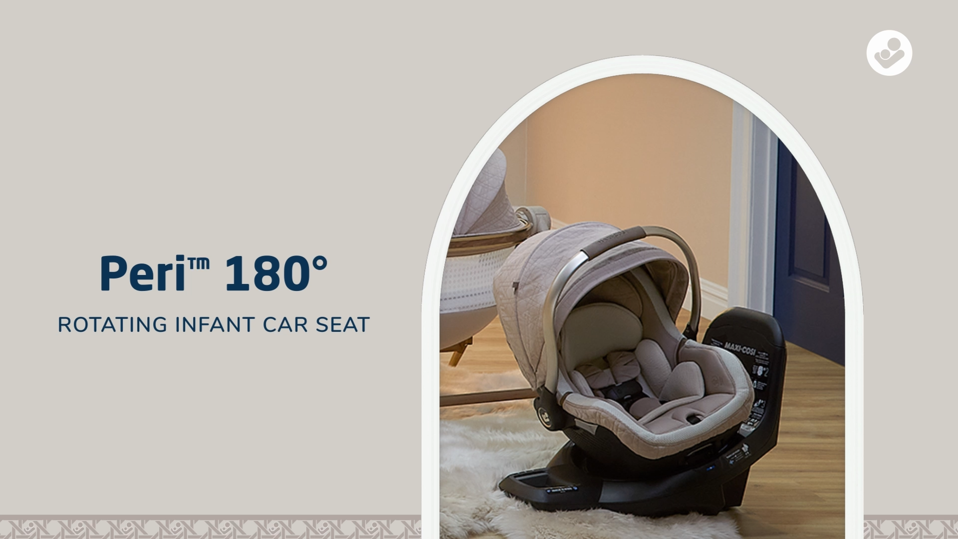 Peri™ 180° Rotating Infant Car Seat - video