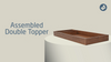 Assembled Double Topper - product features video