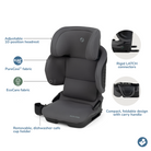 Tanza Belt-Positioning Booster Car Seat - features