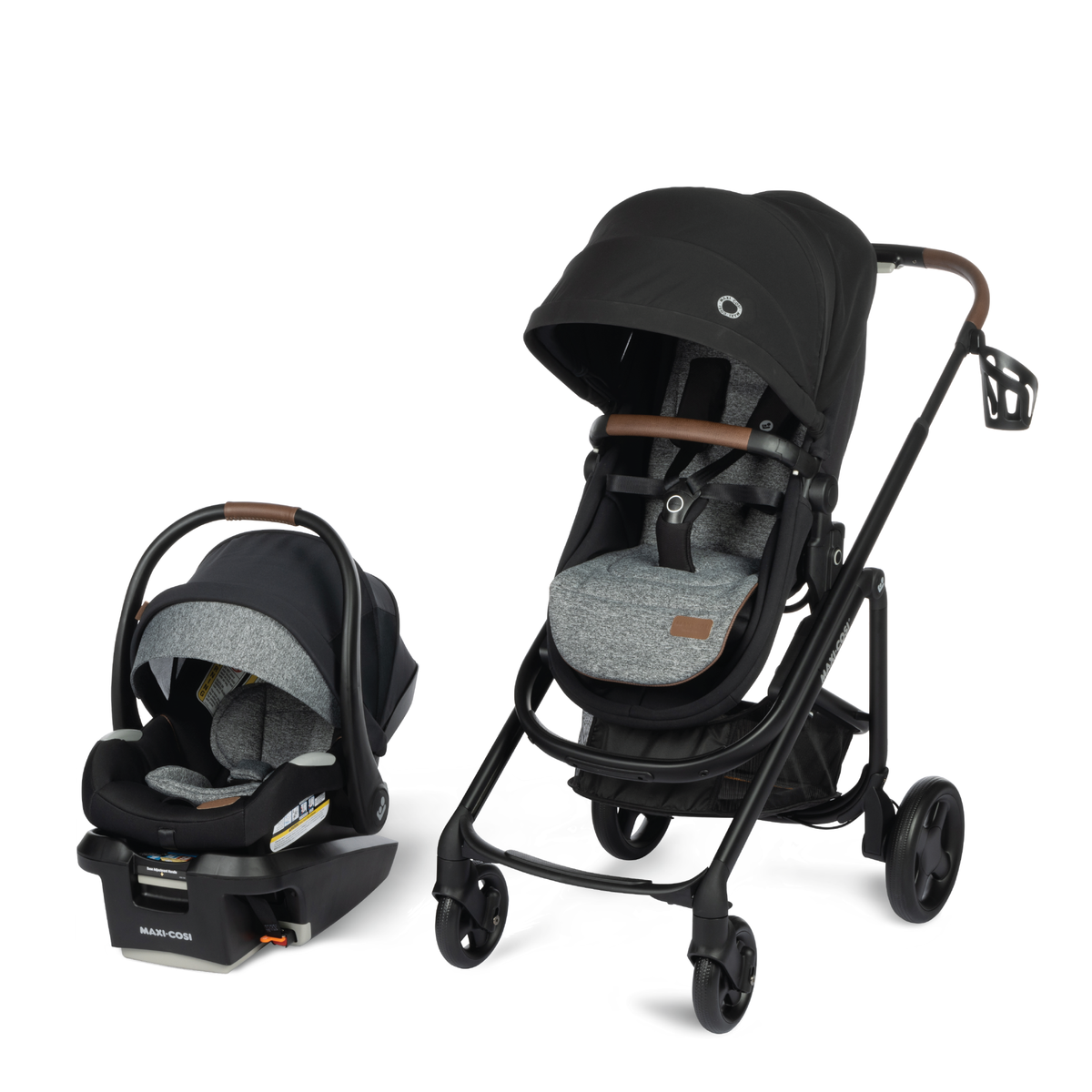 Tayla™ Max 5-in-1 Modular Travel System with Mico™ Luxe+ Infant Car Seat - Onyx Wonder