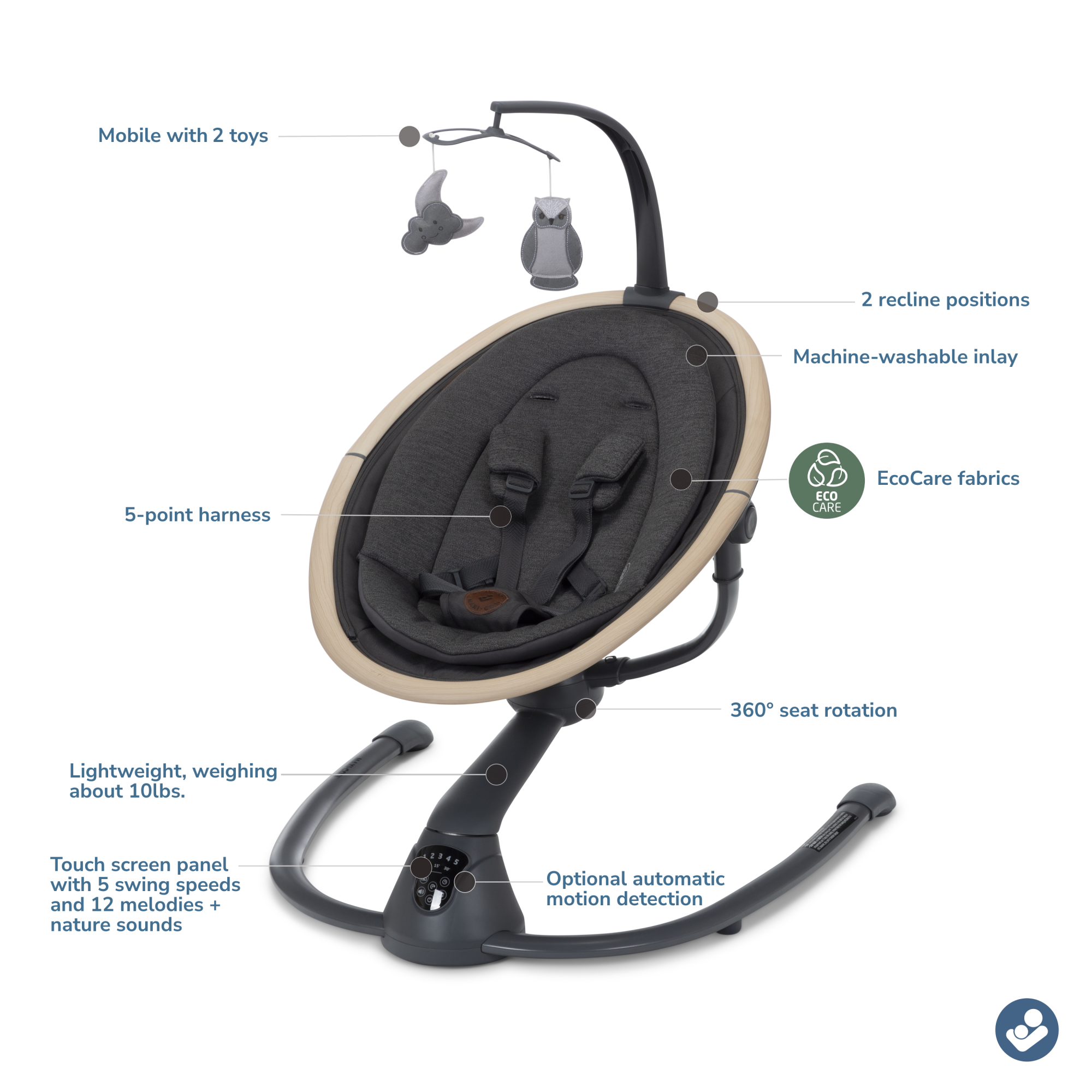 maxi-cosi cassia swing instructions Maxi-Cosi Cassia Swing