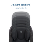 RodiSport Booster Car Seat - 7 height positions for a better fit