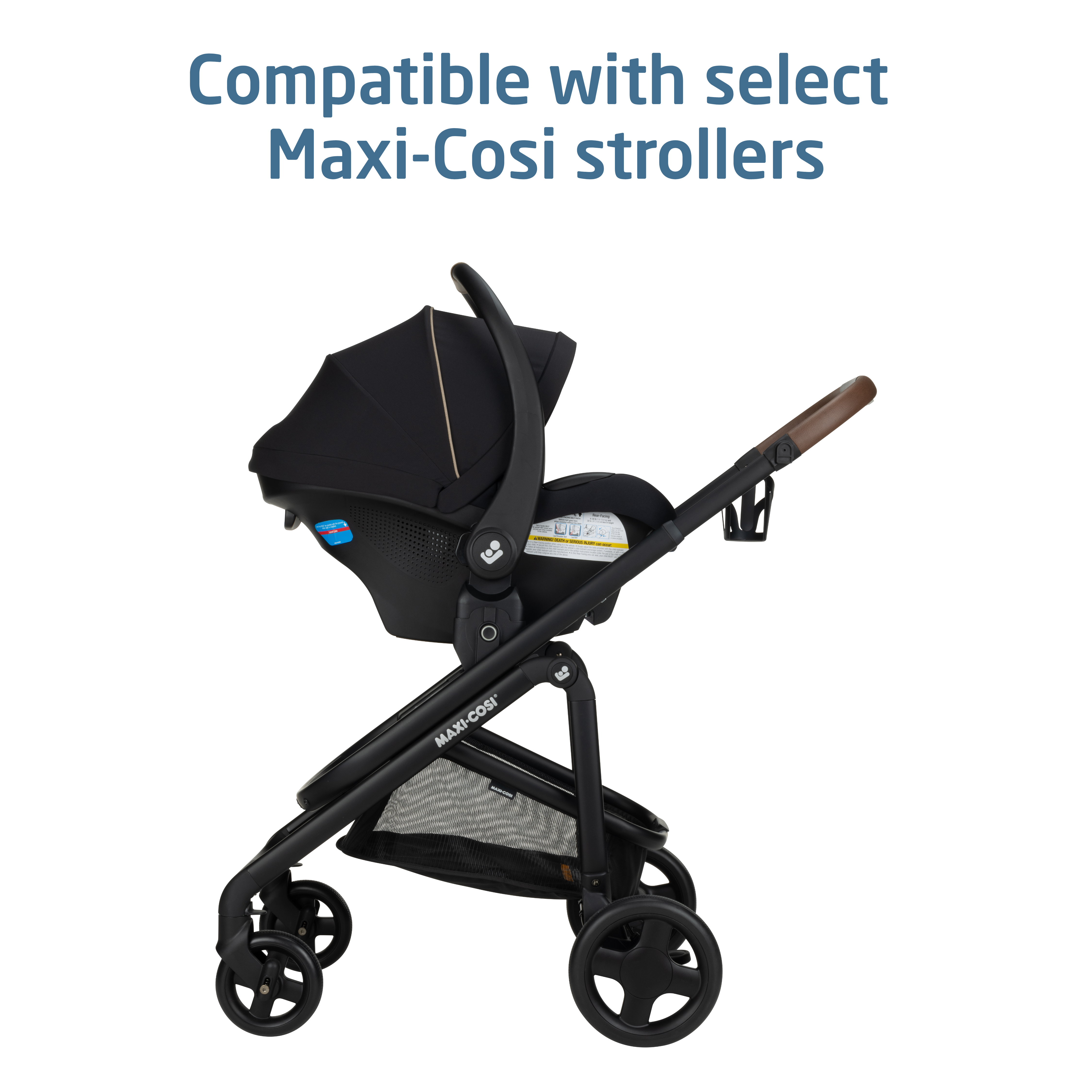 Oxford Cabin Travel System with Mico Pro Infant Car Seat in Sea Shadow Sea Shadow / Sea Salt