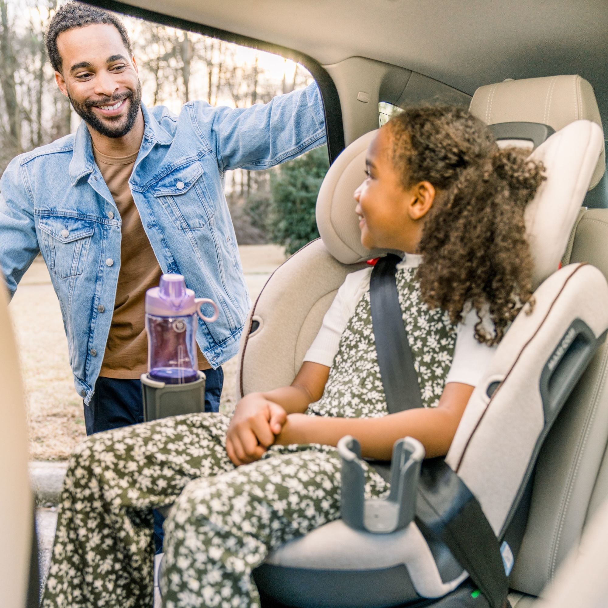 How good old you have to be to sit in the front seat of a car