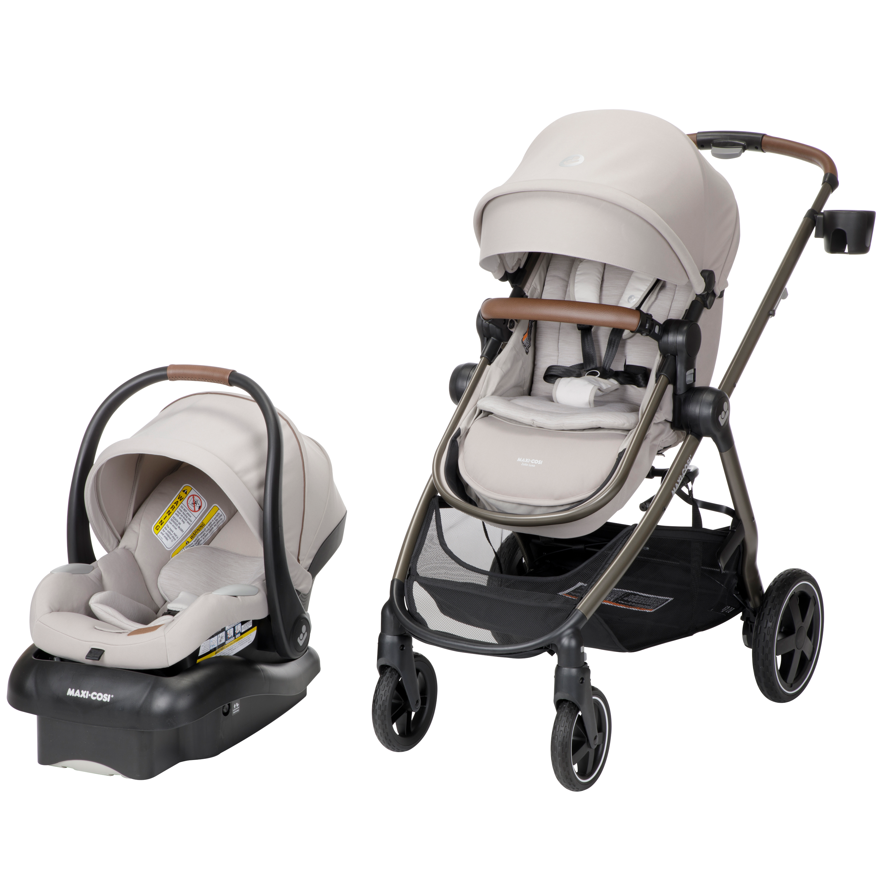 maxi.cosi stroller Maxi-Cosi Zelia Luxe 5-in-1 Modular Travel System, New Hope Navy