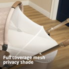 Carriage Accessory - full coverage mesh privacy shade