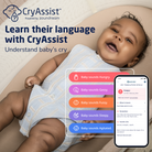 Starling Smart Bassinet - learn their language with CryAssist - understand baby's cry