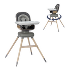 Kiskadee 360° Rotating High Chair - Onyx Heritage