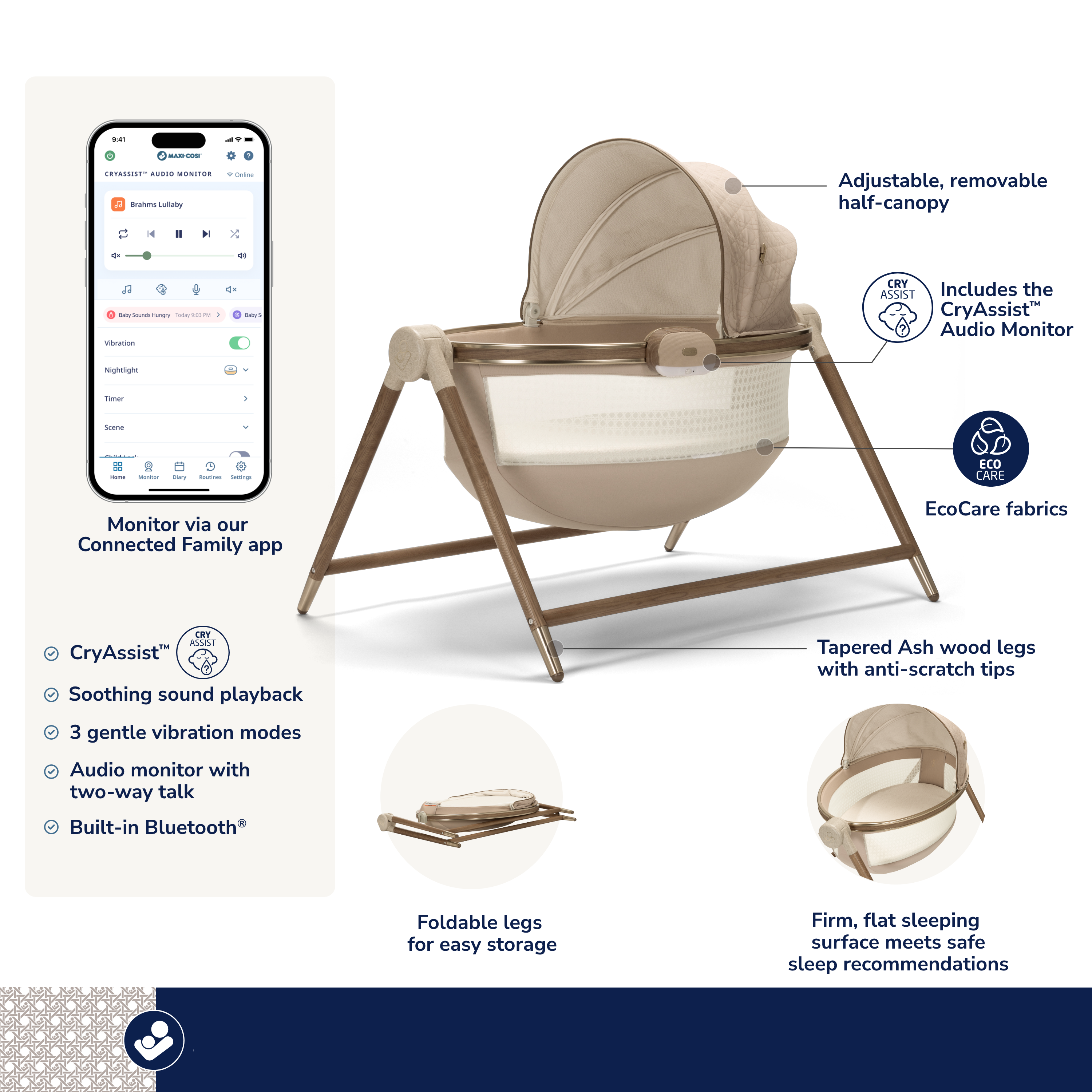 Sibia Bassinet - Natural Heritage - infographic